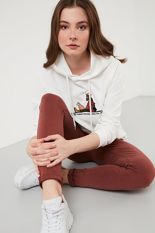 Lela Bayan Sweat 5864290 EKRU
