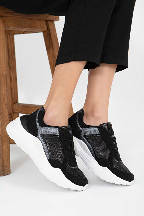 NINE WEST Nine West Bosa 1Pr Черный Женщина Кроссовки