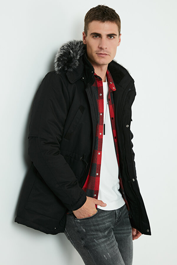 Buratti Erkek Mont 571717 SİYAH