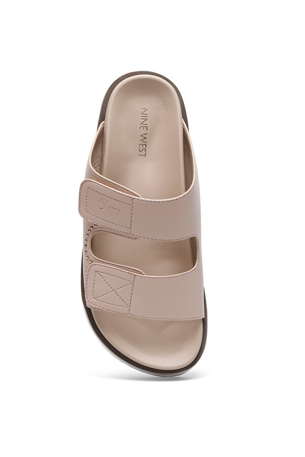 NINE WEST Nine West Darya 2Fx Бежевый 014 Женщина Тапочки На Толстой Подошв