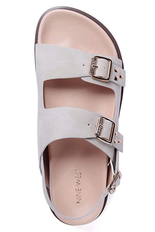NINE WEST Nine West Denvio 2Fx Серый Женщина Плоские Сандалии