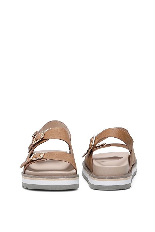 NINE WEST Nine West Denvio 2Fx Бежевый 007 Женщина Плоские Сандалии
