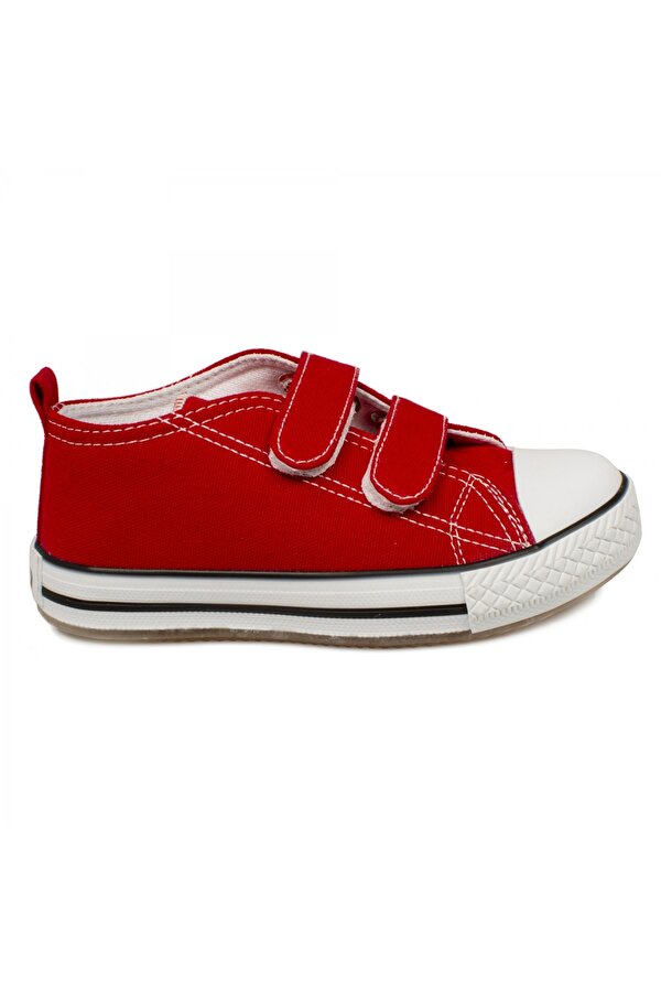 VICCO 925.p20Y150 Patik Işıklı Keten Kırmızı Çocuk Spor Ayakkabı
