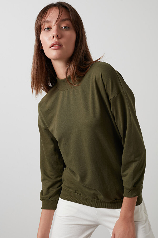 Lela Bayan Sweat 5863323 HAKİ