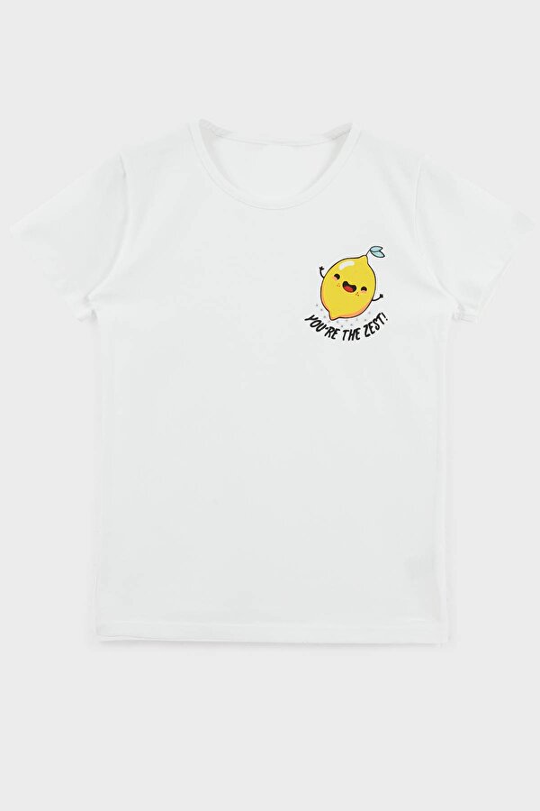 Lela Kız Çocuk T Shirt 5922614 BEYAZ