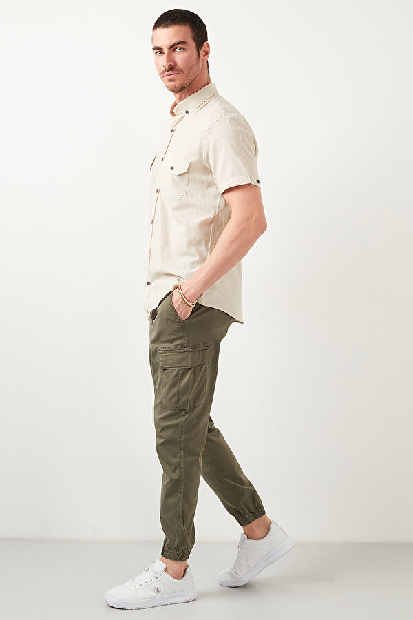 Buratti Erkek Gömlek CF21S111153 TAŞ