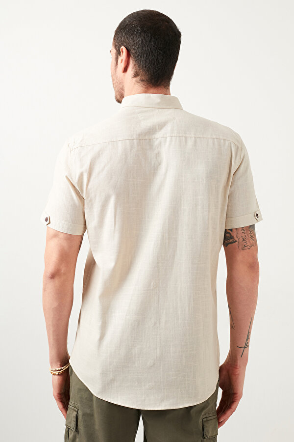 Buratti Erkek Gömlek CF21S111153 TAŞ