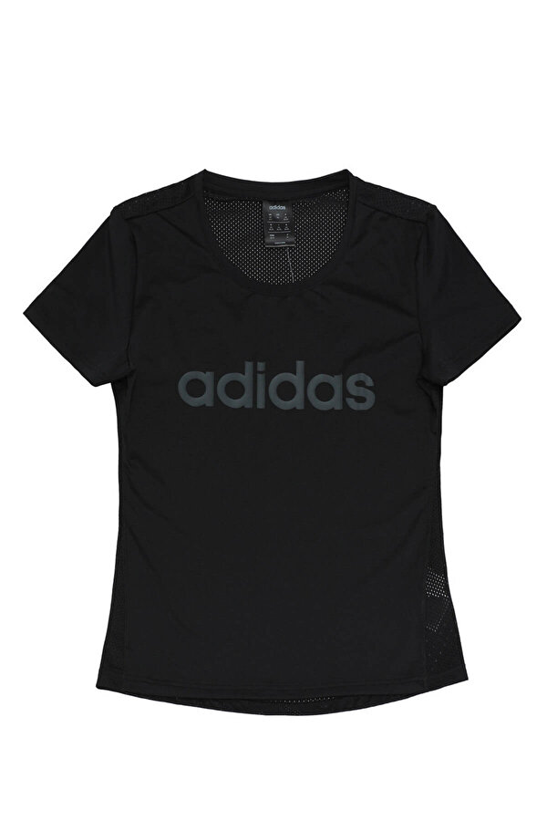 adidas W D2M LO TEE,,, Siyah Kadın Kısa Kol T-Shirt