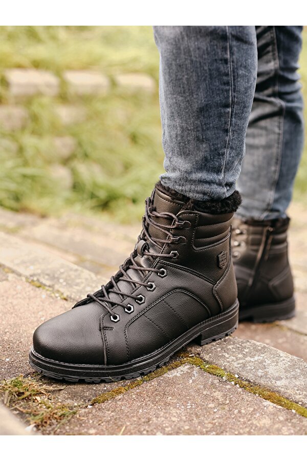 Kinetix Hoen - Trkrk 1Pr Black Man Biker Boots