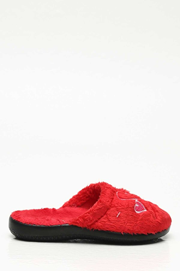 Ayakkabı Modası Kırmızı Çocuk Ev Terliği 4000-21-127050