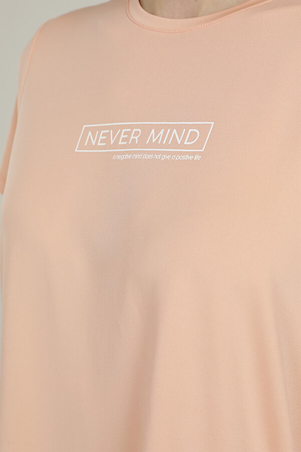 Kinetix SN274 NINA T-SHIRT 2FX Somon Kadın Kısa Kol T-Shirt