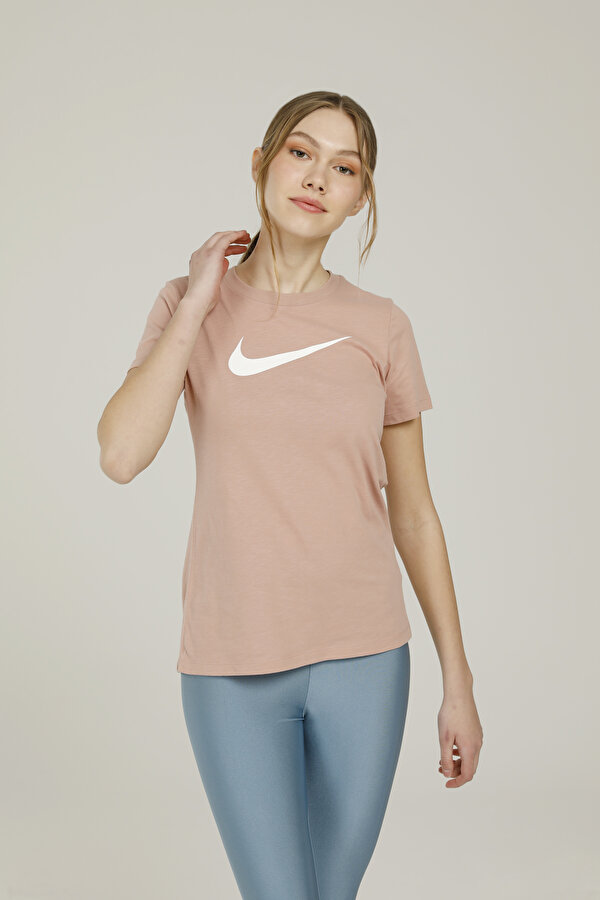 Nike DRI-FIT Kırmızı Kadın Kısa Kol T-Shirt