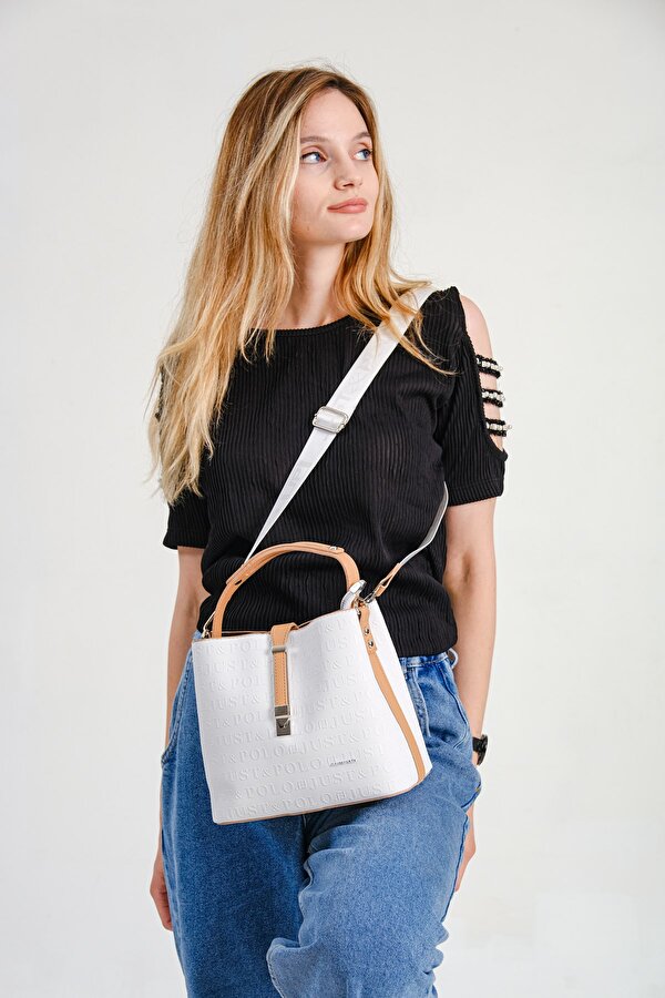 Just Polo Kadın Kilit Detaylı El ve Omuz Çantası PBU4002