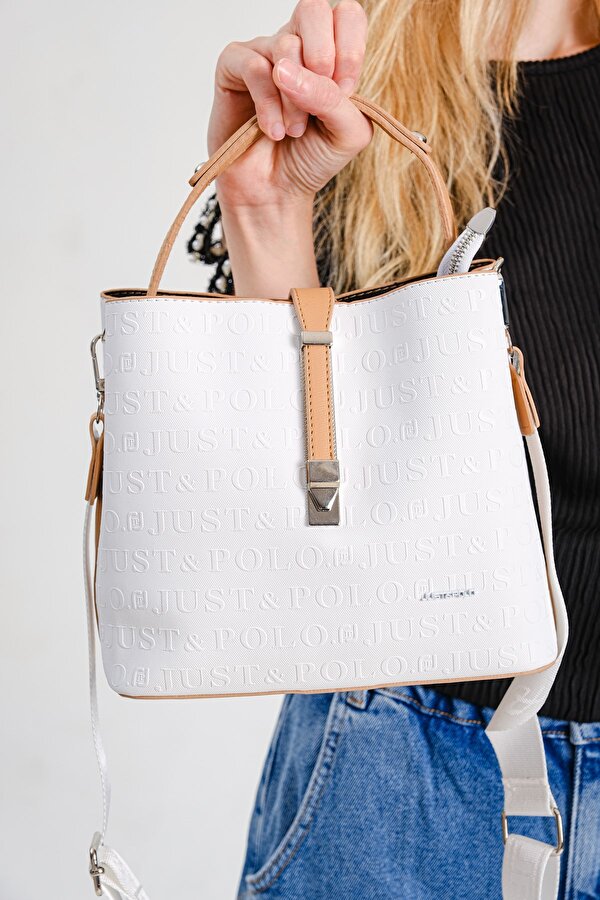 Just Polo Kadın Kilit Detaylı El ve Omuz Çantası PBU4002