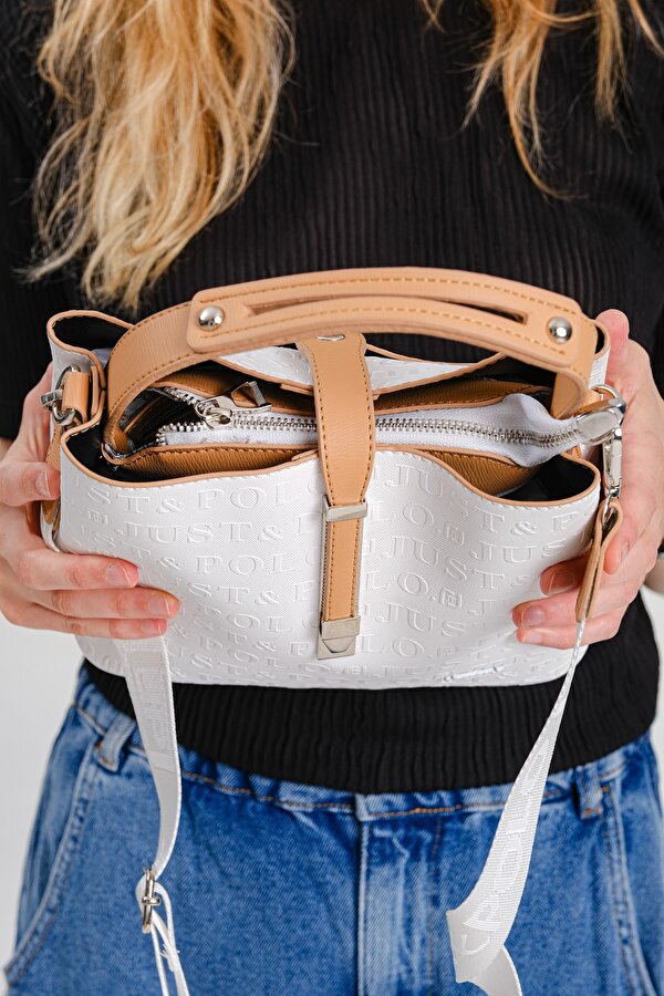 Just Polo Kadın Kilit Detaylı El ve Omuz Çantası PBU4002