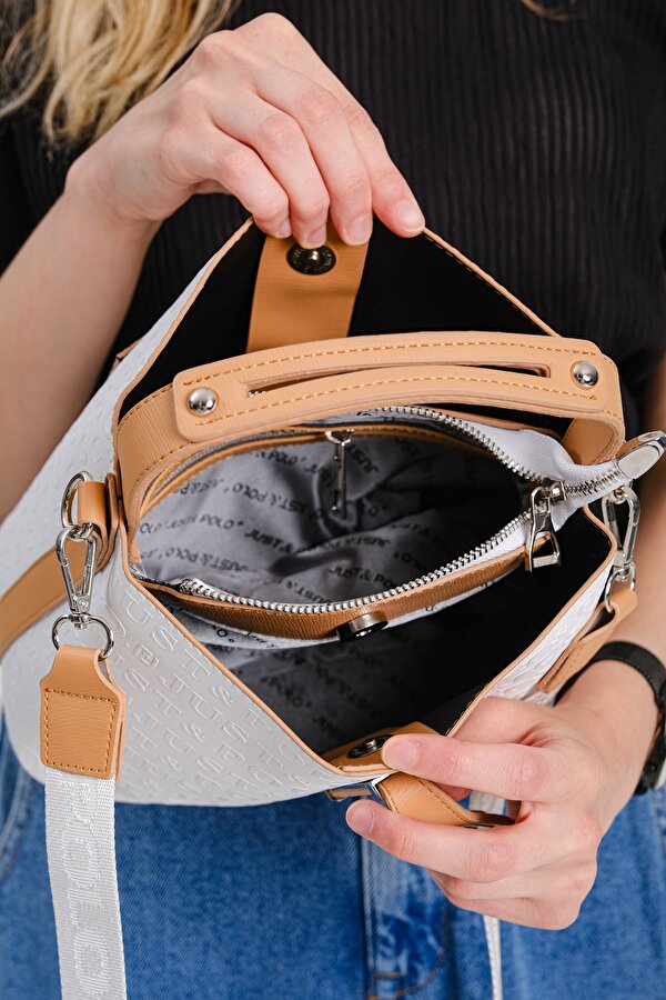 Just Polo Kadın Kilit Detaylı El ve Omuz Çantası PBU4002