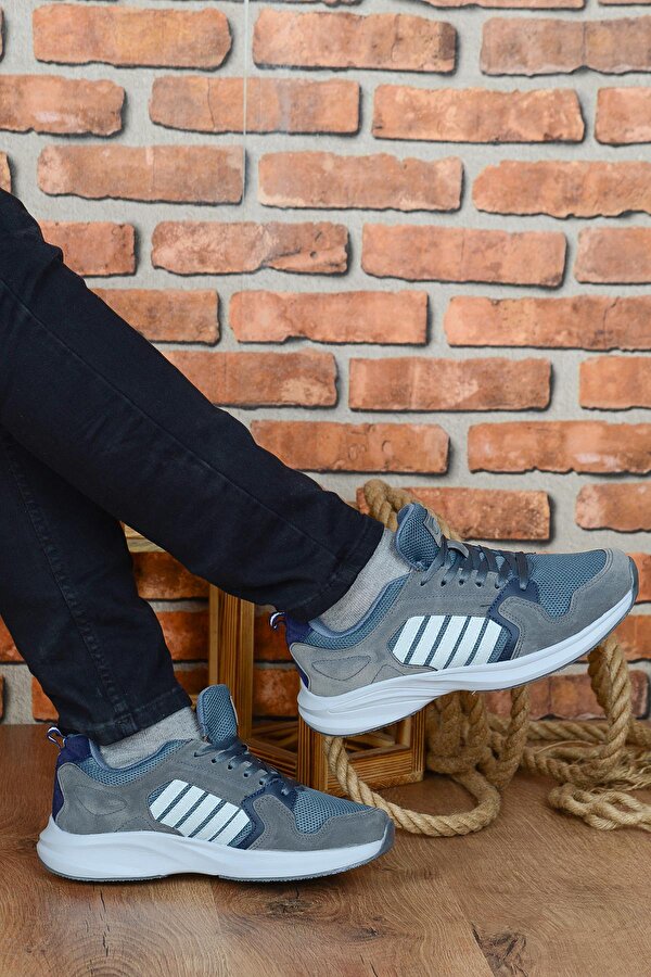 MP 221-2350MR Gri Yürüyüş Koşu Erkek Spor Ayakkabı
