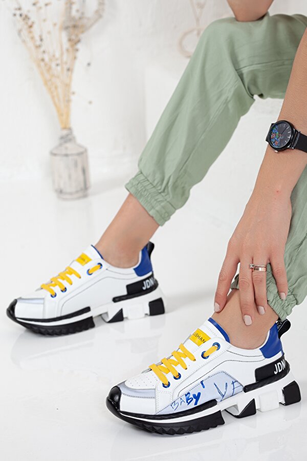 Khayt Sport Fashion Sneaker Kalın Taban Kadın Ayakkabı