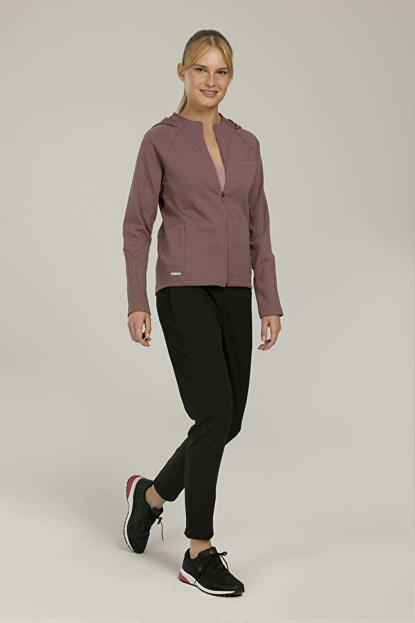 Lumberjack CT321 MILA FULL ZIP HOODI PASTEL PURPLE Woman 124