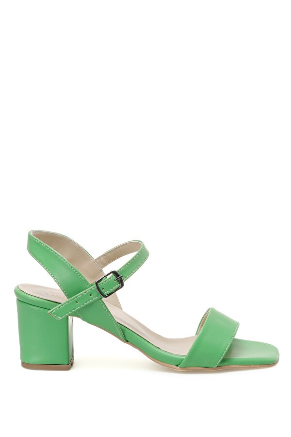 Butigo ADELA 2FX Yeşil Kadın Topuklu Sandalet