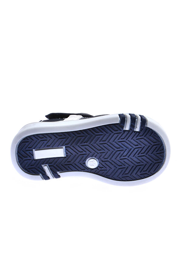 Şirin Bebe Kiko Şb 2256-61 Orto pedik Erkek Çocuk İlk Adım Ayakkabı Sandalet Siyah-Mavi