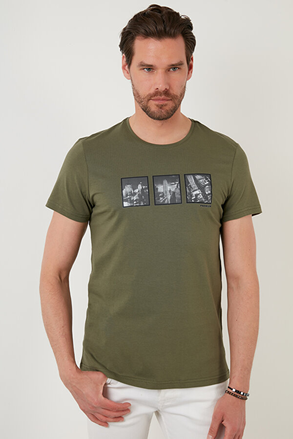 Buratti Erkek T Shirt 5902342 HAKİ Buratti Erkek T Shirt 5902342 HAKİ