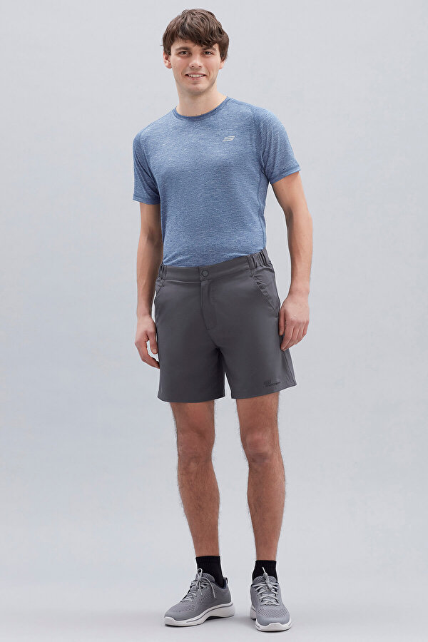 Skechers SWIMWEAR M 7 INCH SHORT Gri Erkek Şort