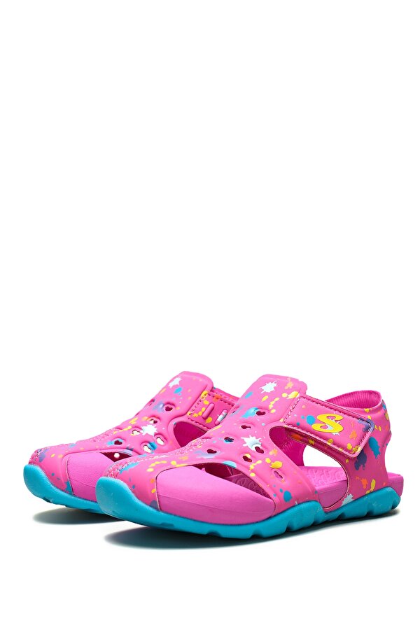 Skechers SİDE WAVE - Pembe Kız Çocuk Koşu Ayakkabısı
