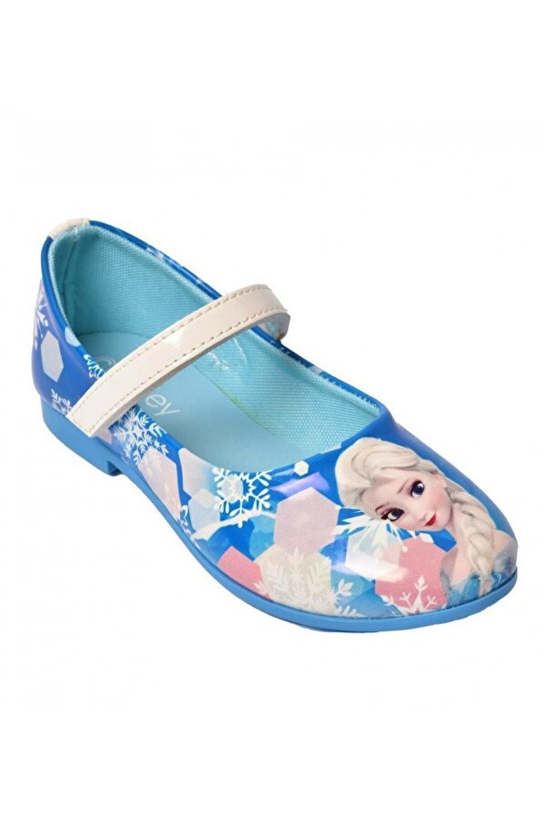 Ellaboni Frozen Elsa Kız Çocuk Babet Ayakkabı