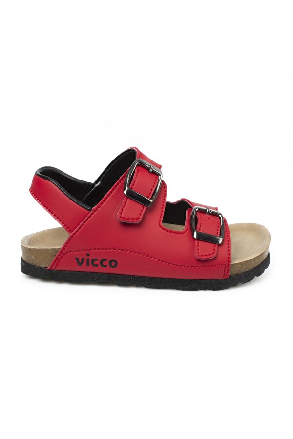 VICCO 321.b22Y177 Jimmy Bebe Kırmızı Erkek Çocuk Sandalet