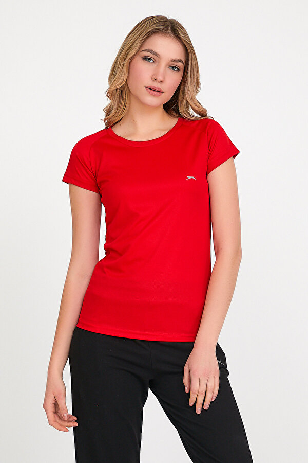 Slazenger RELAX Kadın T-Shirt Kırmızı