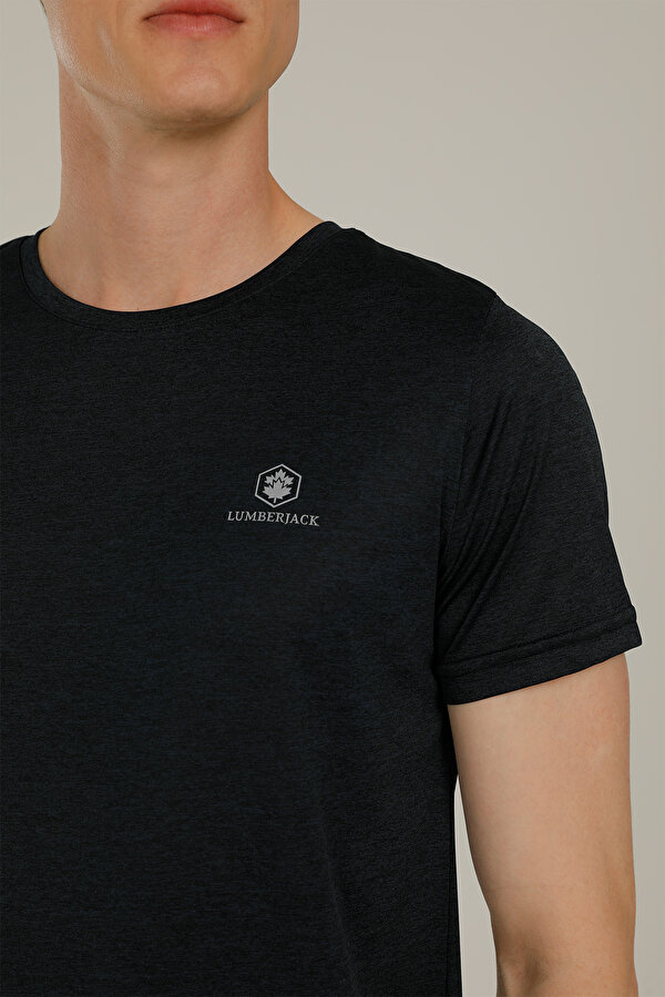 Lumberjack Ct1328 Basic Kat. Pes C N Индиго Мужчина Футболка