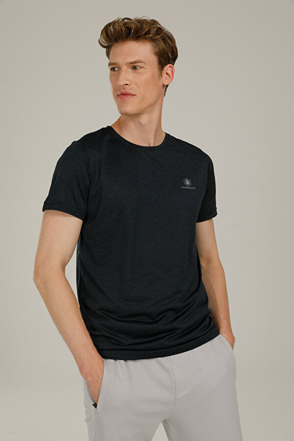 Lumberjack Ct1328 Basic Kat. Pes C N Индиго Мужчина Футболка