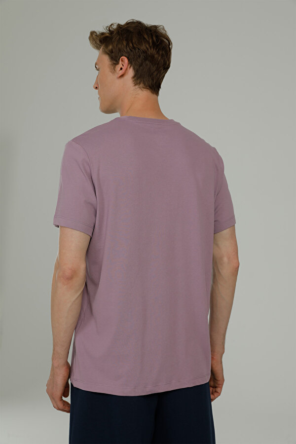 Nike DRI-FIT Mor Erkek Kısa Kol T-Shirt