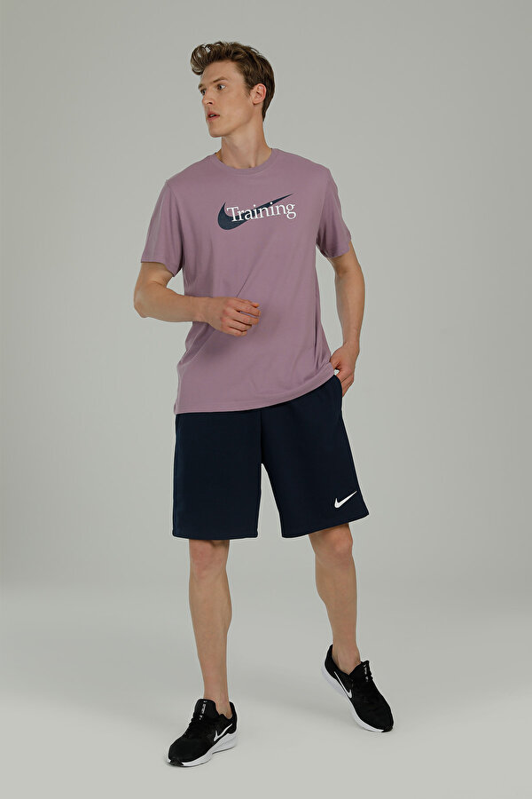 Nike DRI-FIT Mor Erkek Kısa Kol T-Shirt