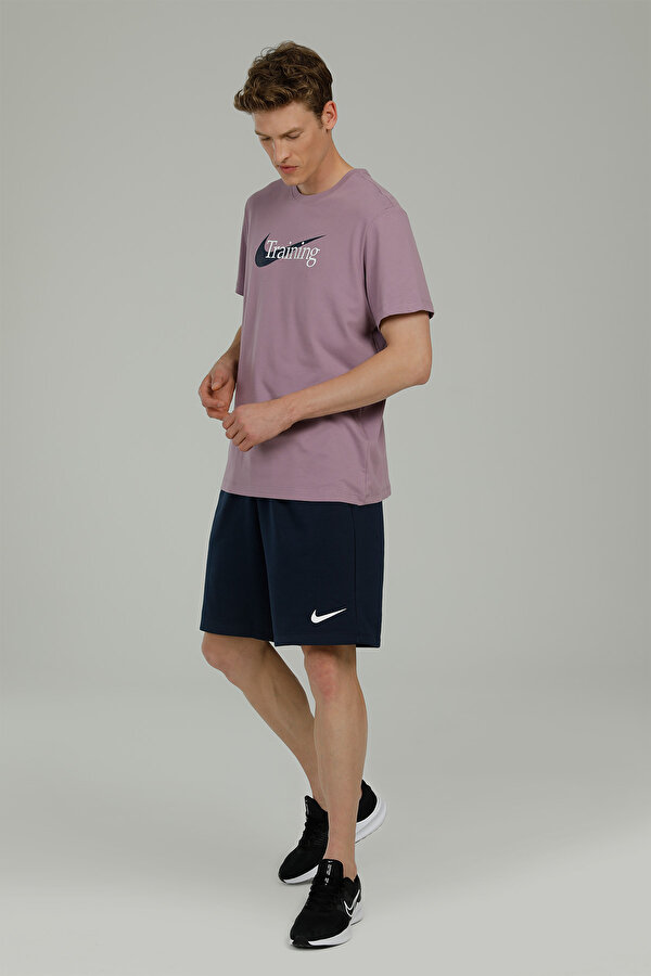 Nike DRI-FIT Mor Erkek Kısa Kol T-Shirt