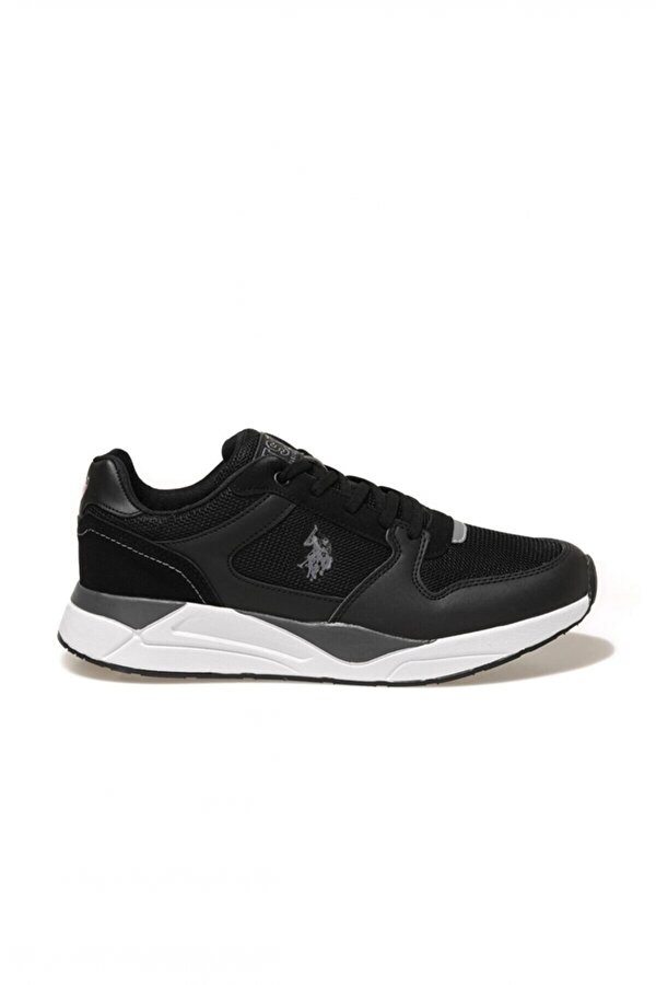 U.S. Polo Assn. U.S Polo Assn. Franklın Wt 1Pr Siyah Erkek Sneaker Spor Ayakkabı