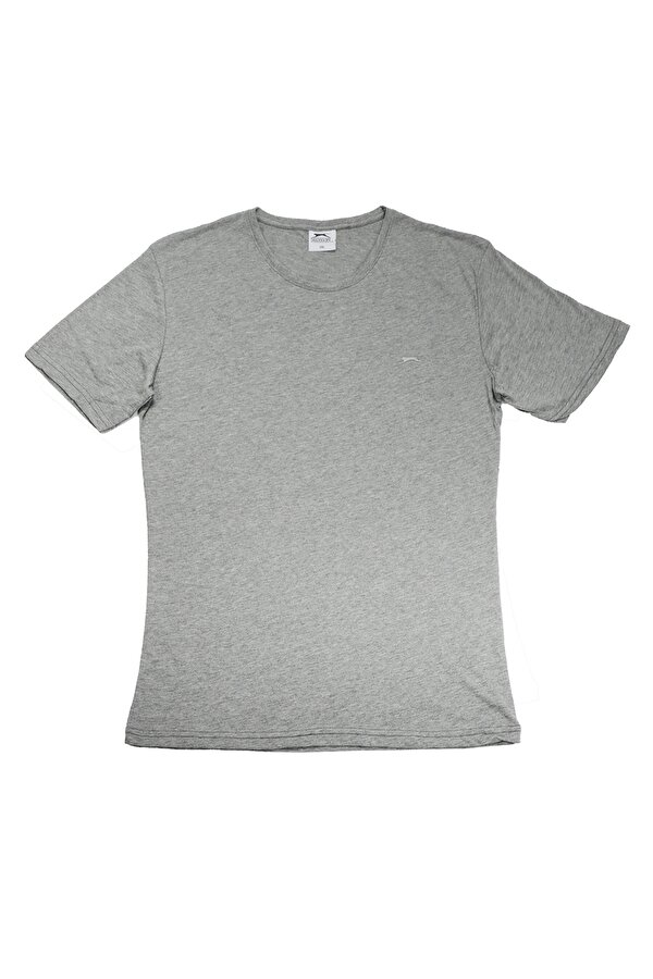Slazenger SANDER Büyük Beden Erkek T-Shirt Gri