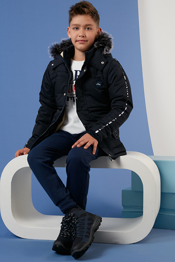 Lela Erkek Çocuk Mont 6036056 LACİVERT