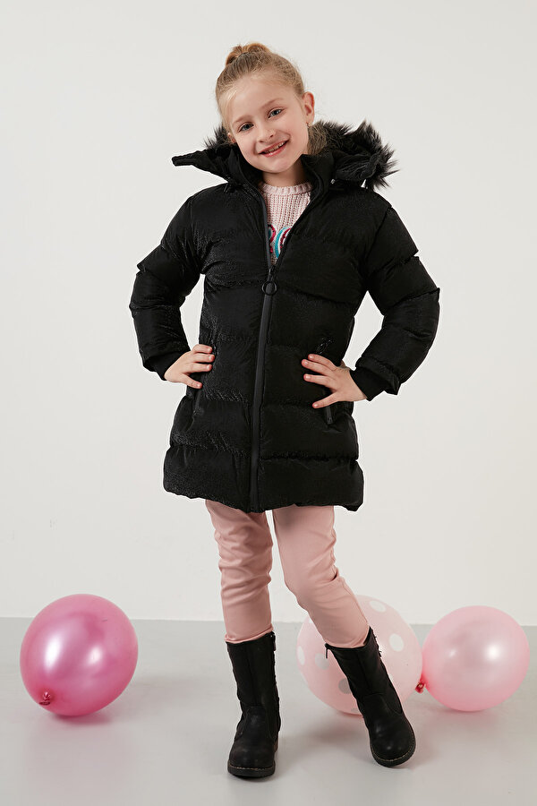 Lela Kız Çocuk Mont 5760002 SİYAH