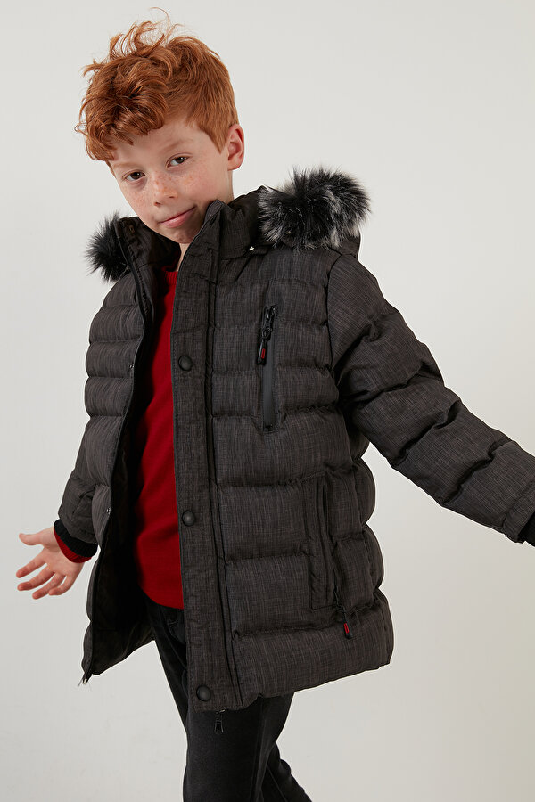 Lela Erkek Çocuk Mont 5760024 GRİ
