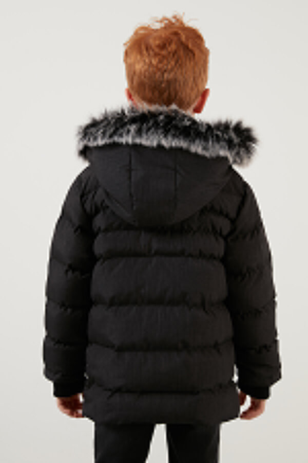 Lela Erkek Çocuk Mont 5760024 SİYAH