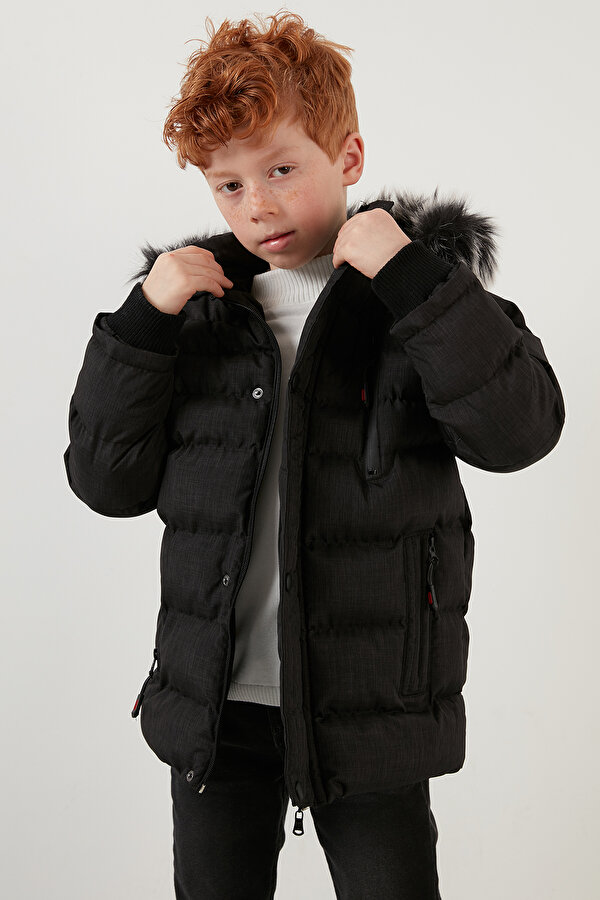 Lela Erkek Çocuk Mont 5760024 SİYAH