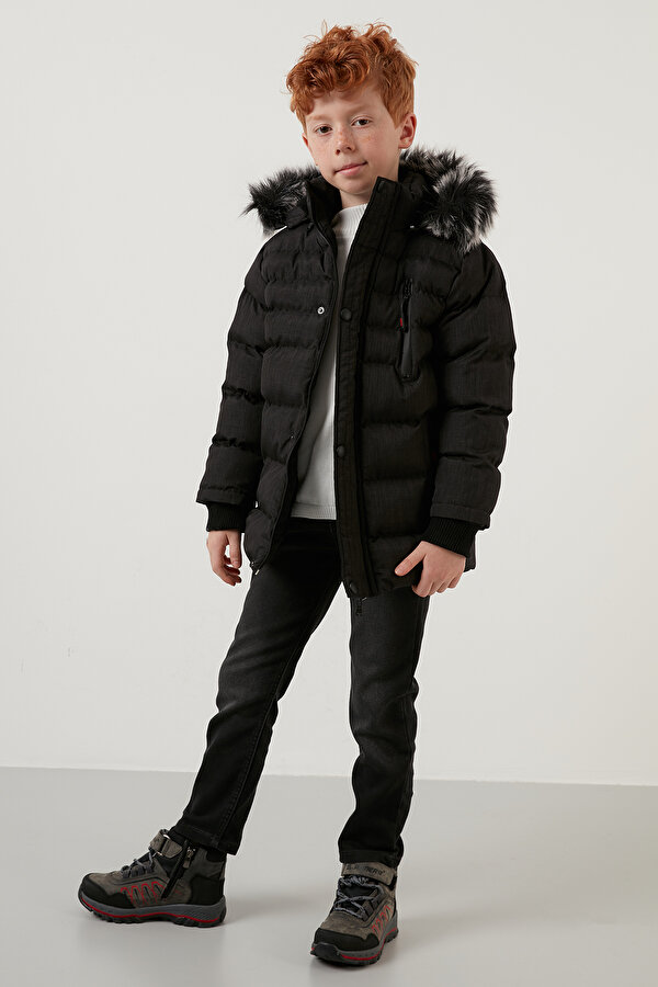 Lela Erkek Çocuk Mont 5760024 SİYAH