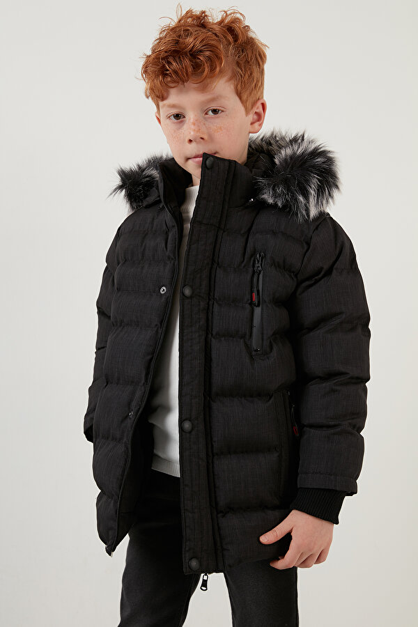 Lela Erkek Çocuk Mont 5760024 SİYAH