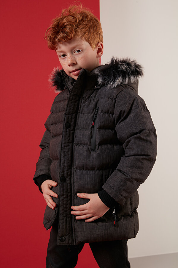 Lela Erkek Çocuk Mont 5760024 GRİ