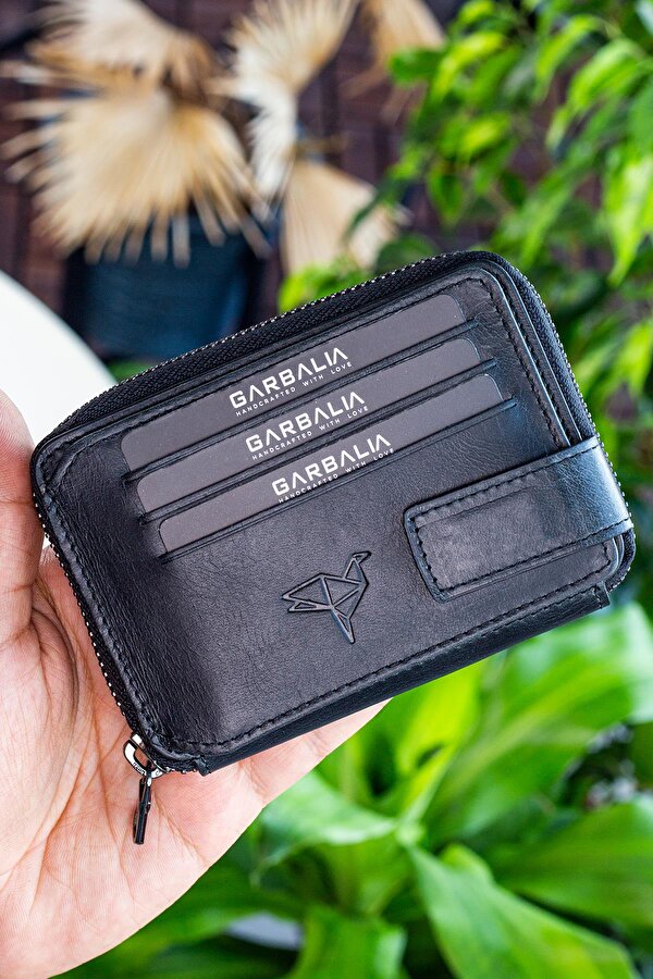 Garbalia Ruth Vintage Deri Erkek Kartlık Cüzdan Antrasit Garbalia Ruth Vintage Deri Erkek Kartlık Cüzdan Antrasit