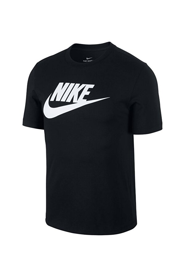 Nike M NSW TEE ICON FUTURA Siyah Erkek Kısa Kol T-Shirt