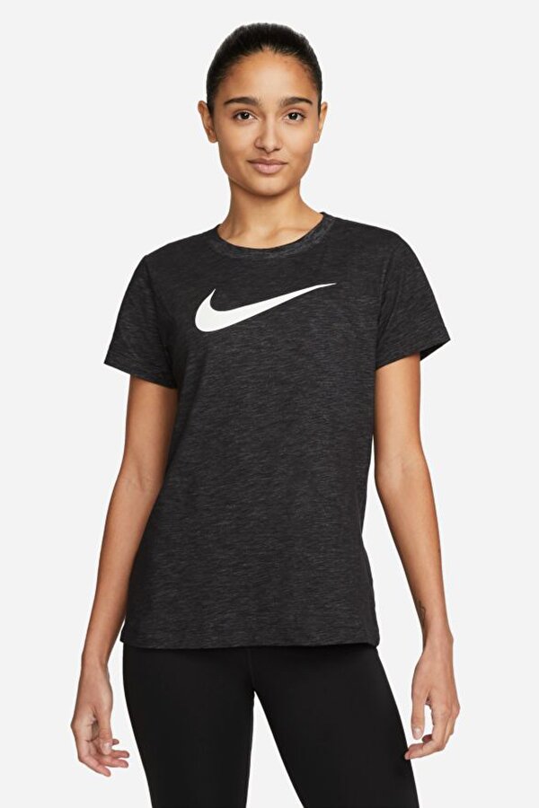 Nike DRI-FIT Siyah Kadın Kısa Kol T-Shirt