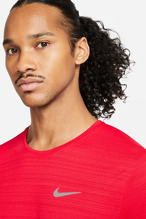 Nike DRI FIT MILER K rm z Erkek K sa Kol T Shirt 101204023 Flo